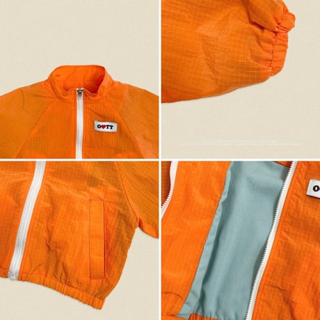 oottbebe/40. high windbreaker XS(0-1Y)-XL(4-5Y)
