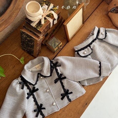 marron/56. amelia set ( jacket ) skirt XS-L