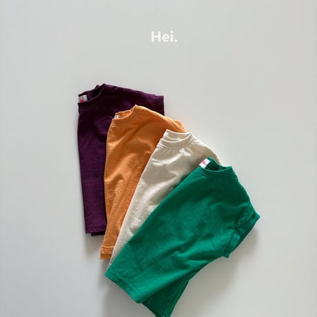 hei/3. color T-shirt XS-XL