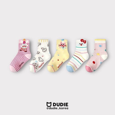 dudie/5. circus rabbit five set S(110-130)-XL(200-230)