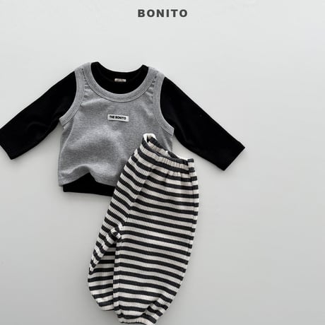 bonito/123. waffle jogger pants 6M-18M