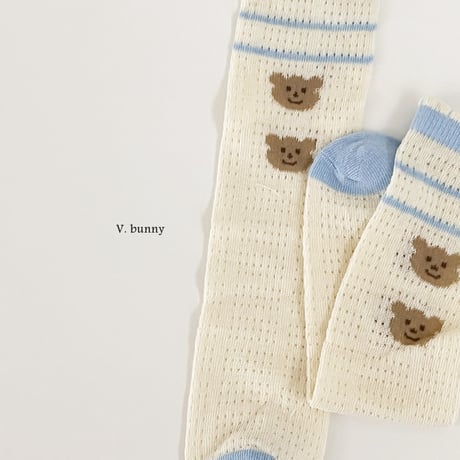 vbunny/29. cloud flower socks set FREE(32CM)