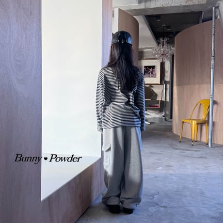 bunnypowder/9. light cargo pants ADULT