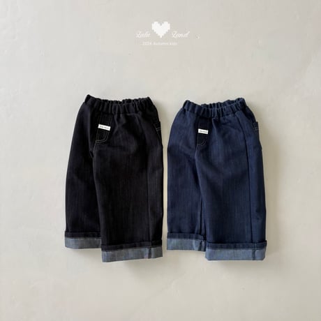 lalaland/34. rollup denim pants XS-XL
