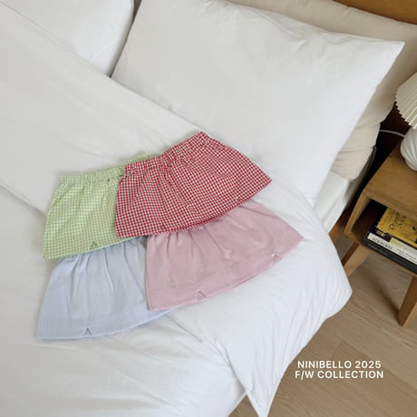 ninibello/60. check skirt XS-XL