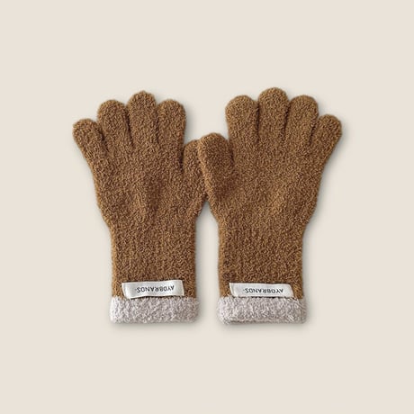 dudie/6. Block gloves knit FREE(10CM_21CM)