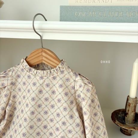 ohho/7. 26 floral blouse S-2XL