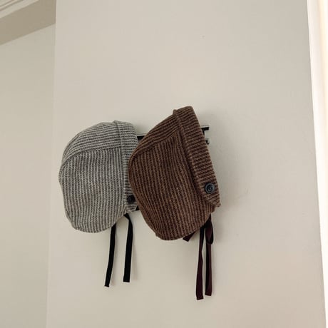 valubebe/56. herringbon bonnet hat FREE