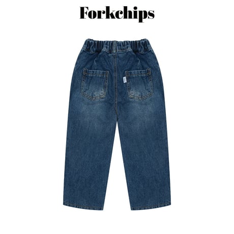 forkchips/1. canvas denim pants M-XL