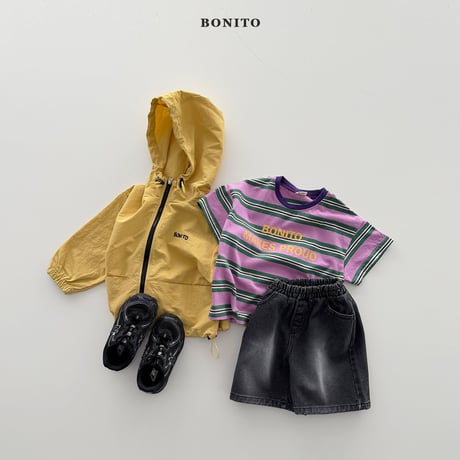 bonito/38. Proud Stripe T-shirt? 12M-XL