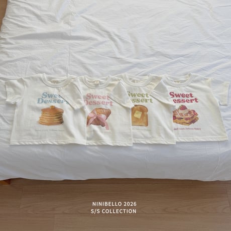ninibello/4. dessert half t T-shirt 2XL
