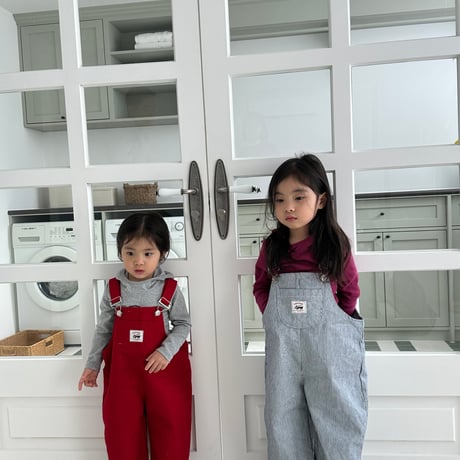 pepper/11. cherry overalls  XS-XL