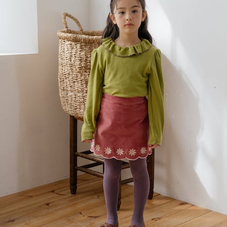 oren/30. vella embroidery curot pants S-XL