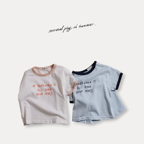 normalplay/2. half t T-shirt 12M-XL