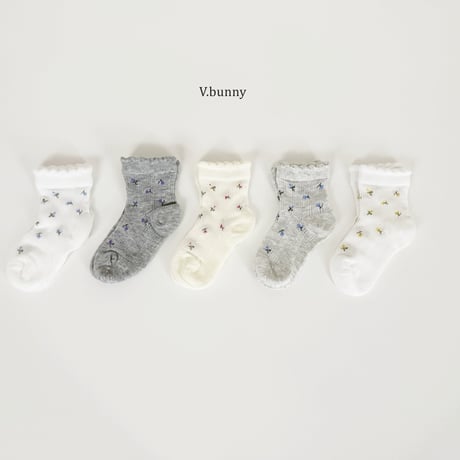 vbunny/12. opple socks set S(130-150)-L(180-210)