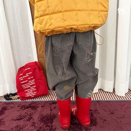 gou/69. picture Diary pants XS-XL