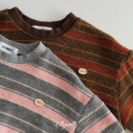 ellymolly/71. robe knit man-to-man 13-15