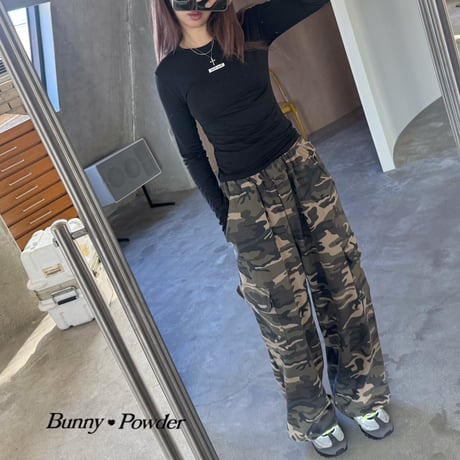 bunnypowder/3. pure T-shirt ADULT