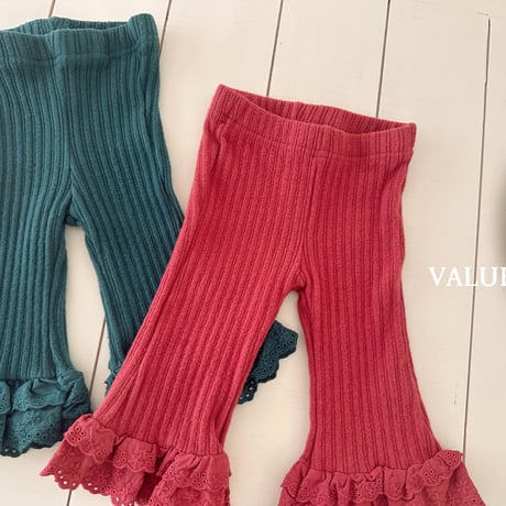 valubebe/36. fril lace boots cut 6M-S
