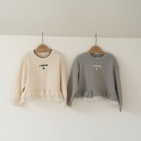 momoann/4. fril man-to-man 15SIZE