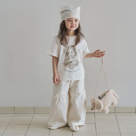 mollybin/7. wide shirring pants XS-XL