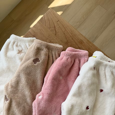 hereiam/19. [ plan ] compotable embroidery jogger pants 12M-XL