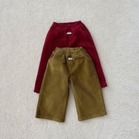 fromi/13. Cordu Wide Pants S-XL