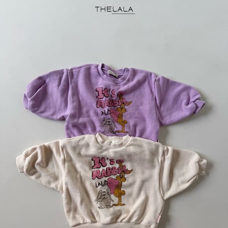 thelala/41. rabbit man-to-man XS-XL