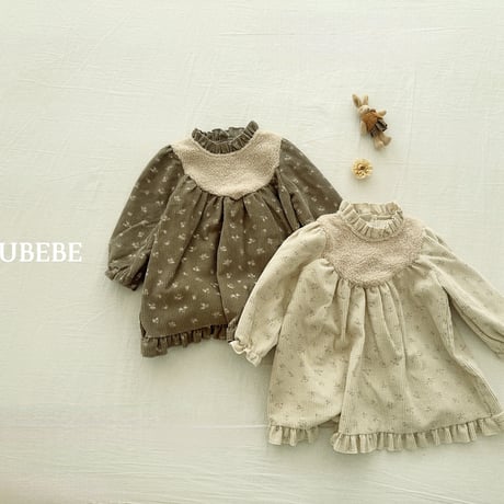 valubebe/10. high dumble two color one-piece 6M-S