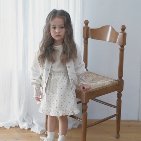 coycoya/12. dot fril skirt S-2XL