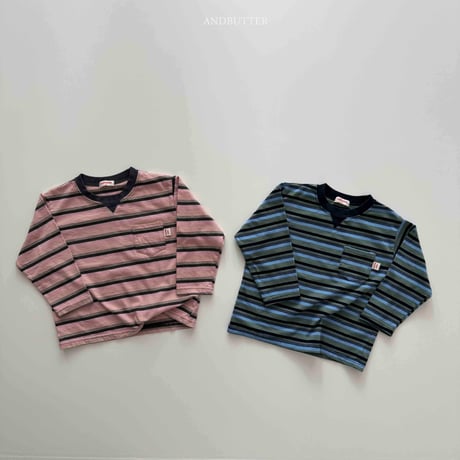 andbutter/51. Retro pocket Tee S-XL