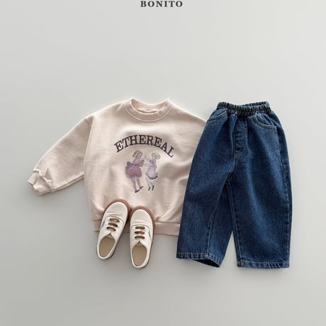 bonito/9. plan ) denim pants 12M-XL
