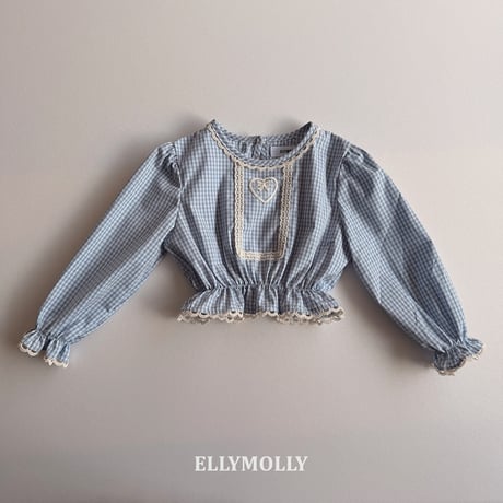 ellymolly/77. ruru check blouse 5-11