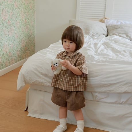 onu/41. summer check shirt XS-XL