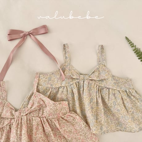 valubebe/64. flo ribbon blouse 6M-S