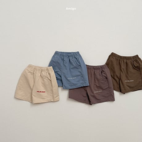 amigo/19. lettering pants XS-XL