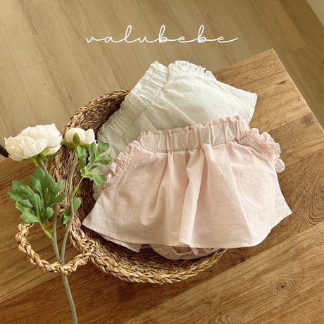 valubebe/17. shirring skirt bloomer 6M-18M
