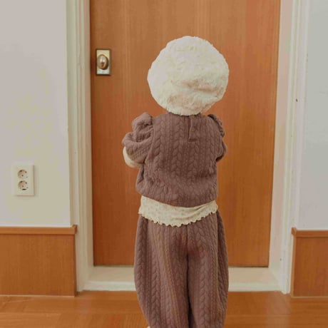 urbanrabbit/34. Cable Quilted Pants XS-XL