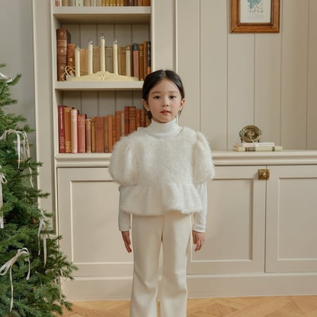 monatelier/19. snow puff T-shirt S-2XL