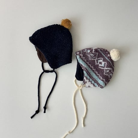 onu/51. banul Ear flap hat FREE(2-6)