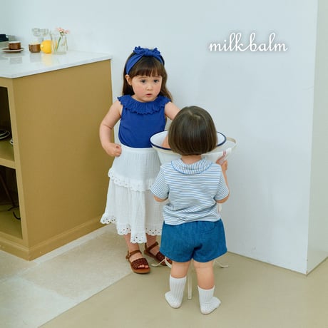 milkbalm/23. pure punching skirt XS-XL
