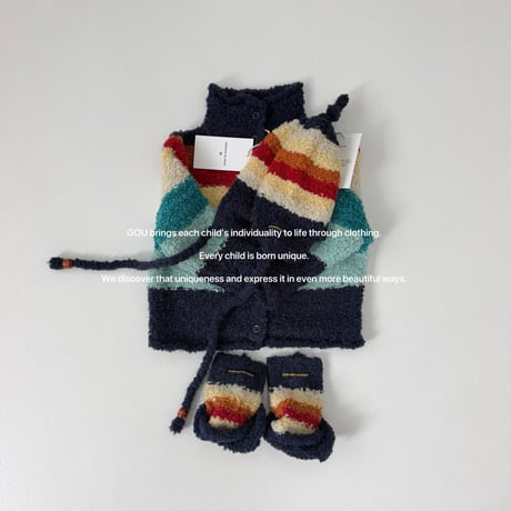gou/30. ColorMix beanie 3(JUNIOR)