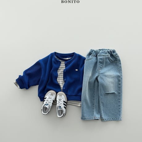 bonito/26. damage denim pants 12M-XL