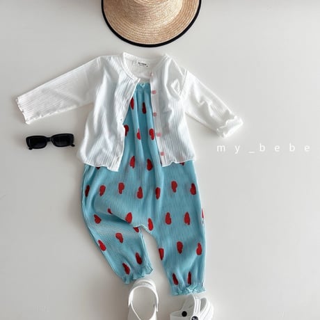 mybebe/36. plitch overalls S(1Y)-L(4-5Y)