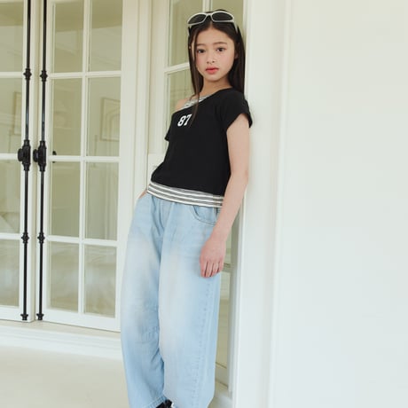 sm2/21. dart bullon denim pants 9-17