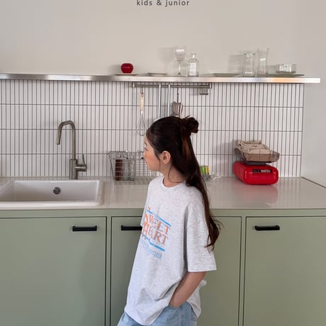 owen/43. sweat half t T-shirt S-XL