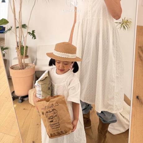 lovin/22. dobi shirring one-piece ADULT