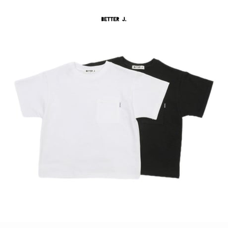 betterj/7. plan ) pocket box T-shirt L-JS