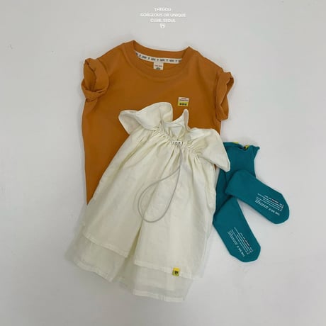 gou/21. double skirt S(3-5Y)-XL(10Y-ADULT)
