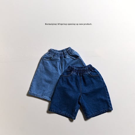 normalplay/32. normal bermuda denim pants 12M-XL